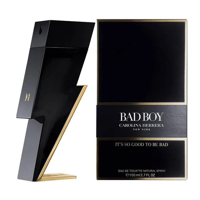 Carolina Herrera Bad Boy EDT 100 ml – Парфюм за мъже - Image 2