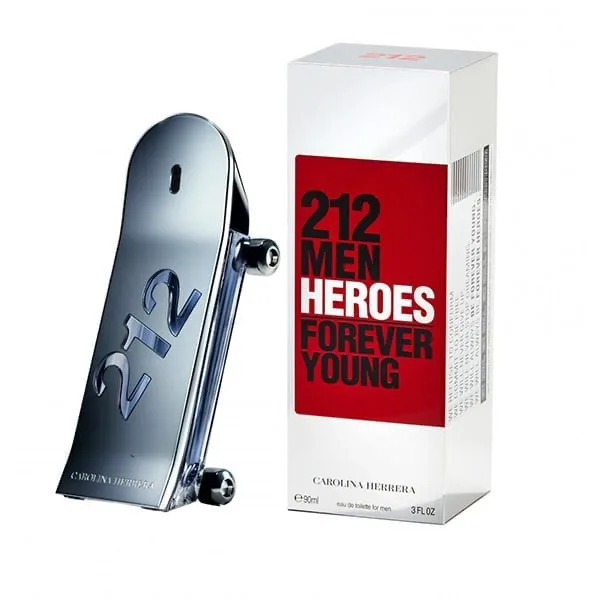 Cаrolina Herrera 212 Men Heroes Forever Young EDT 90 ml – Парфюм за мъже - Image 2