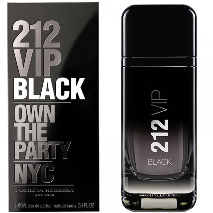 Carolina Herrera 212 VIP Men Black EDP 100 ml – Парфюм за мъже - Image 2